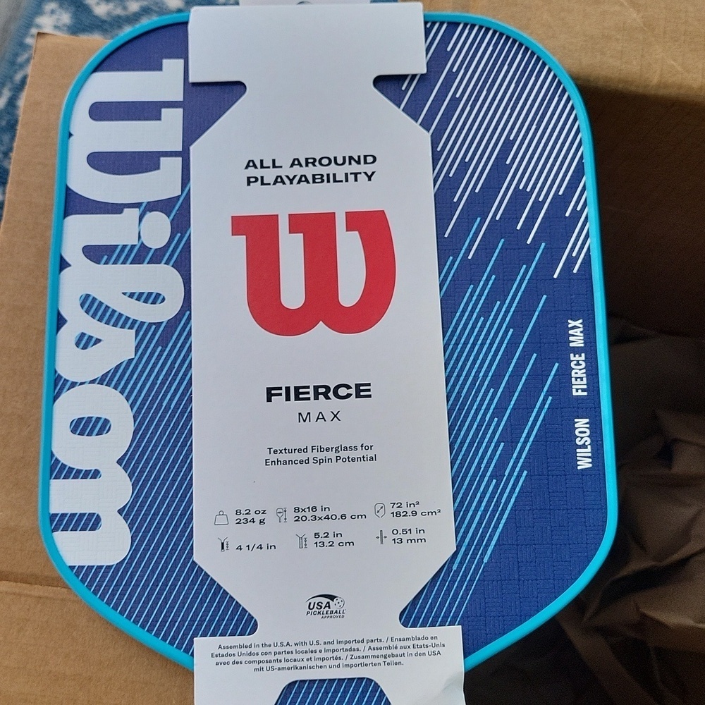 WILSON Fierce Series 13mm Pickleball Paddles